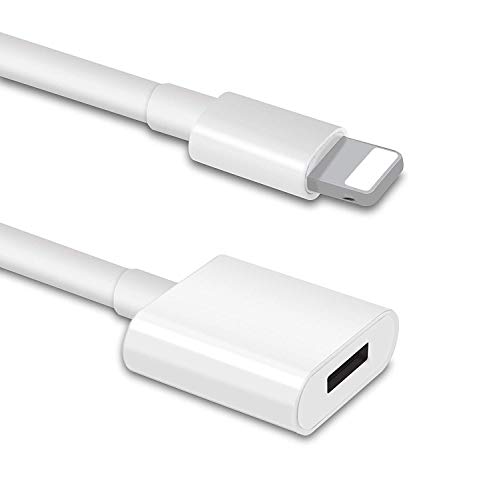 Book Cover Bebetter Extension Cable (White, 6.6FT/2M) Extender Dock Cable Pass Video, Data, Audio