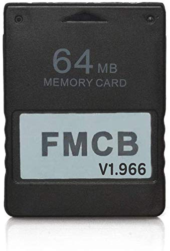 Book Cover RGEEK FreeMcBoot FMCB 1.966 PS2 Memory Card 64MB for Sony Playstation 2 PS2,Just Plug and Play, Help you to start games on your hard disk or USB disk