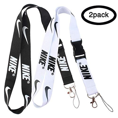 Book Cover Lanyard Keychain Holder Keychain Key Chain Black Lanyard Clip with Webbing Strap 2pack