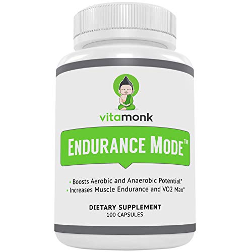 Book Cover Endurance ModeTM Endurance Supplement by Vitamonk - Fast Acting Endurance Booster - Break Through Plateaus With Quick V02 Boost Made With All-Natural Cordyceps Sinensis, L-Carnitine L-Tartrate and More