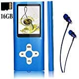 Book Cover Mp3 Player,Music Player with a 32 GB Memory Card Portable Digital Music Player/Video/Voice Record/FM Radio/E-Book Reader/Photo Viewer/1.8 LCD