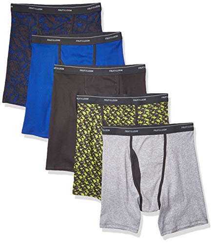 Book Cover Fruit of the Loom Men's Coolzone Boxer Briefs (Assorted colors)