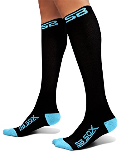 Book Cover SB SOX Compression Socks (20-30mmHg) for Men & Women