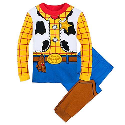 Book Cover Disney Woody Costume PJ PALS for Boys Multi