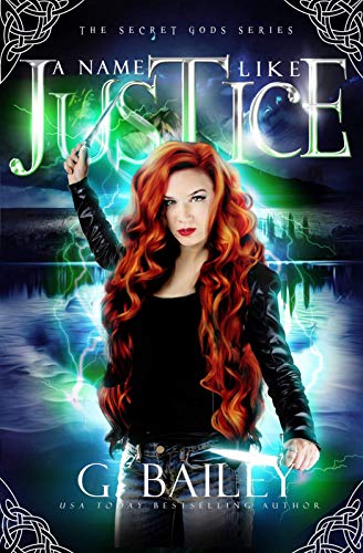 Book Cover A Name Like Justice: A Urban Fantasy Reverse Harem Romance (The Secret Gods Series Book 2)