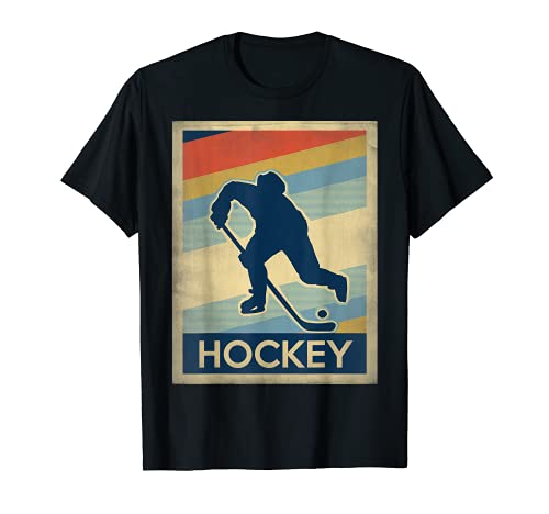 Book Cover Vintages style Hockey T-Shirt
