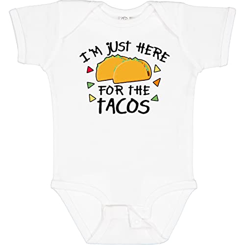 Book Cover inktastic I'm Just Here for the Tacos Cinco De Mayo Baby Bodysuit