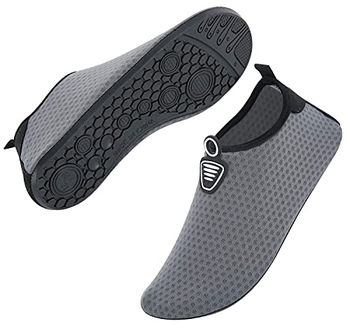 Book Cover Men Women Water Shoes Quick-Dry Aqua Socks Barefoot Slip-on for Sport Beach Swim Surf Yoga Exercise