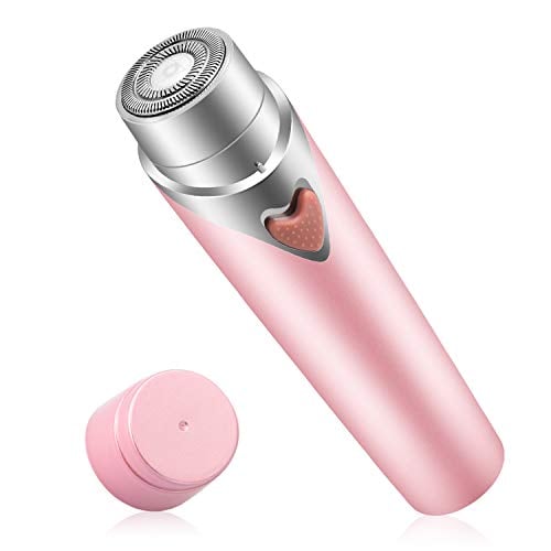 Book Cover Facial Hair Removal for Women, Painless Waterproof Facial Hair Trimmer for Peach Fuzz, Portable Lady's Shaver for Face Lip Body Chin and Cheek Hair