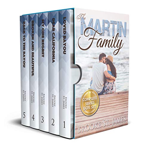 Book Cover Martin Family Complete Box Set: All 5 books in the Martin Family Romance Series