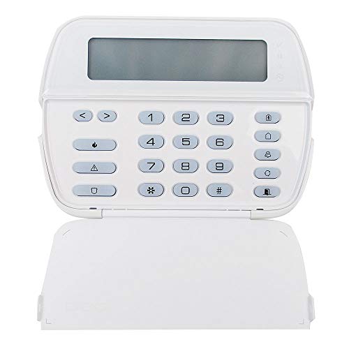 Book Cover DSC Power Series RFK5501 64 Zones LCD Keypad Built-in Wireless Receiver 433 Mhz