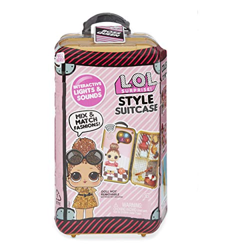 Book Cover L.O.L. Surprise! Style Suitcase Electronic Playset - Boss Queen, Multicolor