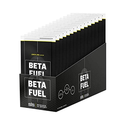 Book Cover SCIENCE IN SPORT Beta Fuel, Maximum Endurance Carbohydrate Energy Drink, 80g Carbohydrates, Isotonic Sports Drink Powder, Cycling Fuel, Vegan, Gluten-Free, Lemon & Lime - 12 Pack