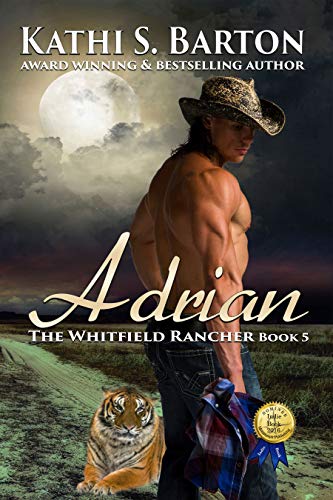 Book Cover Adrian: The Whitfield Rancher - Tiger Shapeshifter Romance