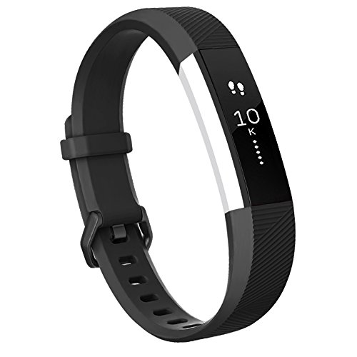 Book Cover Vancle Bands Compatible with Fitbit Alta HR and Fitbit Alta, Newest Sport Wristbands with Secure Metal Buckle for Fitbit Alta HR/Fitbit Alta