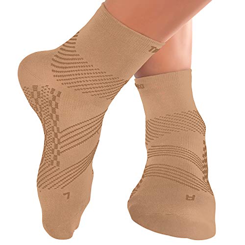 Book Cover TechWare Pro Ankle Compression Socks - Plantar Fasciitis Sock & Foot Support