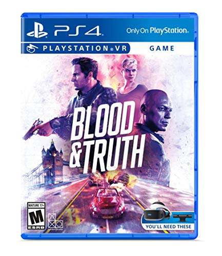 Book Cover Blood & Truth VR - PlayStation 4