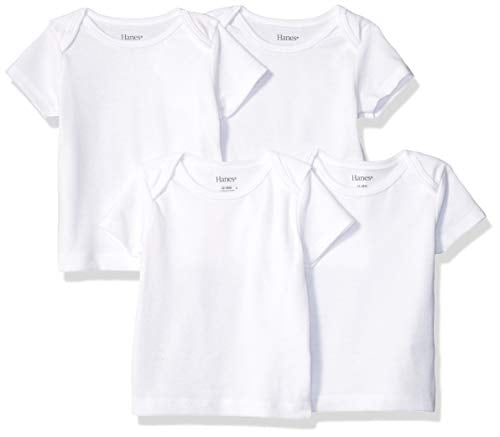 Book Cover Hanes Ultimate Baby Flexy 4 Pack Short Sleeve Crew Tees