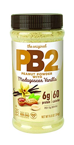Book Cover PB2 Vanilla Peanut Butter Powder - With Madagascar Vanilla, The Original Powered Peanut Butter - 6.5oz