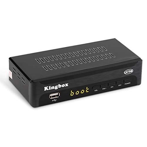 Book Cover Digital Converter Box for Analog TV, Leelbox Q03S ATSC Converter Box HD 1080P with Record, Pause Live TV, USB Multimedia Playback, and HDTV Set Top Box 2019 Update Version
