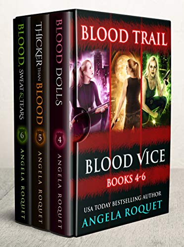 Book Cover Blood Trail (Blood Vice Books 4-6)