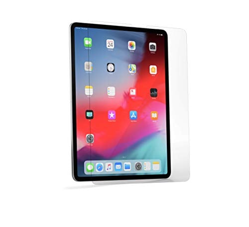 Book Cover Brydge Flexible Tempered Glass Screen Protector for iPad Pro 12.9 inch (3rd & 4th generations) | 9H Hardness Ultra-Thin .3mm Glass | Face ID & Apple Pencil Compatible