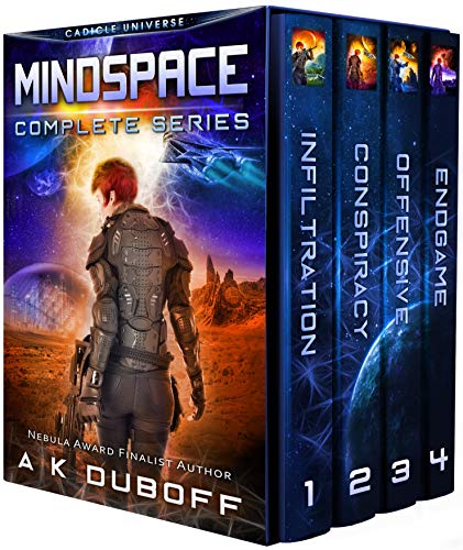 Book Cover Mindspace - Complete Series (1-4) Boxset: A Cadicle Space Opera Adventure
