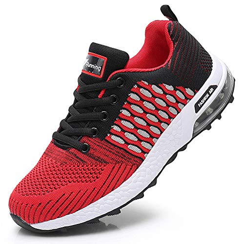 Book Cover JARLIF Women's Ultra Running Shoes Reflective at Night Breathable Tennis Air Trail Athletic Sneakers
