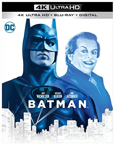 Book Cover Batman (1989) (4K Ultra HD + Blu-ray + Digital) (4K Ultra HD)
