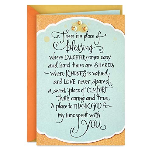 Book Cover Hallmark DaySpring Religious Birthday Card (Blessings On Your Birthday)