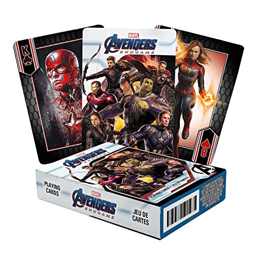 Book Cover AQUARIUS Marvel Avengers End Game Movie Playing Cards