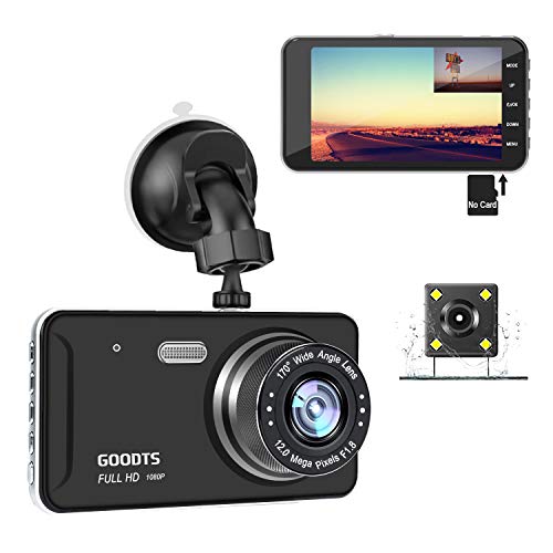 Book Cover GOODTS Dual Dash Cam Front and Rear 4