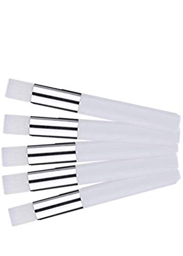 Book Cover 10 Pcs White Nose Deep Cleaning Brush Eyelash Extension Cleaning Brush Eyelash Cleanser BrushBlackhead Remover Nose Cleaning Brushes Facial Cleansing Brushes