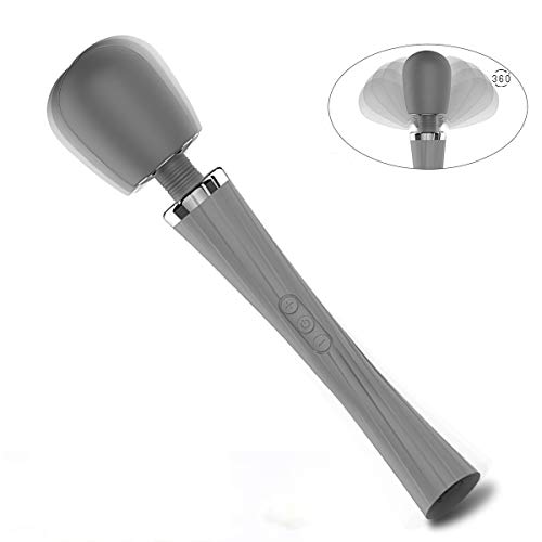 Book Cover Cordless Handheld Wand Massager with 5 Rotation Vibrate Modes & 3 Powerful Speeds.Electric Deep Tissue Percussion Massage for Foot, Back, Muscles, Neck, Shoulder, Leg, Pain Relief - Home Office