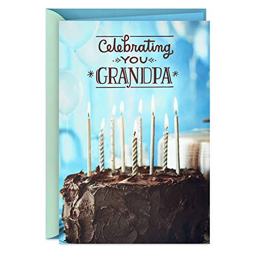 Book Cover Hallmark Birthday Card for Grandpa (Birthday Cake)