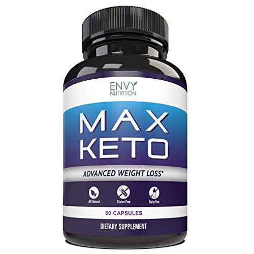 Book Cover Max Keto Diet Pills - Advanced Weight Loss - BHB Salts Burn Fat, Support Ketosis, Boost Energy and Enhance Focus