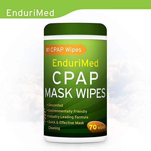 Book Cover CPAP Wipes (70 Mask Wipes) Unscented, Super Strong, Soft, Lint Free, 100% Skin Safe CPAP Cleaning Wipes - Hygienic Sanitizing Disinfectant Formula - CPAP Cleaning mask Wipes for Home & Travel