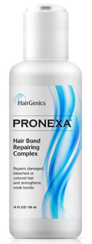 Book Cover Hairgenics Pronexa Hair Bonder Bond Repairing Complex for Damaged and Treated Hair. 4 FL OZ Provides 8 full treatments