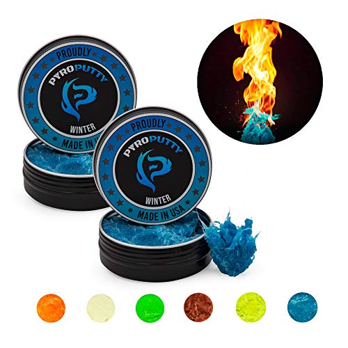Book Cover Phone Skope PYRO Putty Winter, Summer, Eco Blend, Emergency Survival Fire Starter (2 oz Winter -20Â°F to 90Â°F)