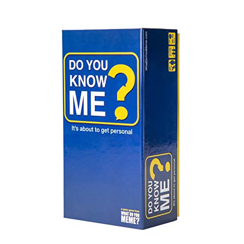 Book Cover Do You Know Me? Adult Party Game by What Do You Meme?