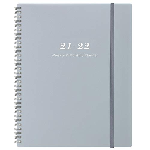 Book Cover 2021-2022 Planner - July 2021 - June 2021 Weekly & Monthly Planner with Tabs 6.25