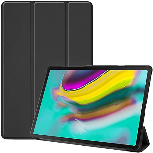 Book Cover ProCase Galaxy Tab S5e 10.5 2019 T720 T725 T727 Case, Slim Light Cover Stand Hard Shell Folio Case for 10.5 Inch Galaxy Tab S5e Tablet SM-T720 (Wi-Fi) SM-T725 (LTE) SM-T727 2019 Release â€“Black