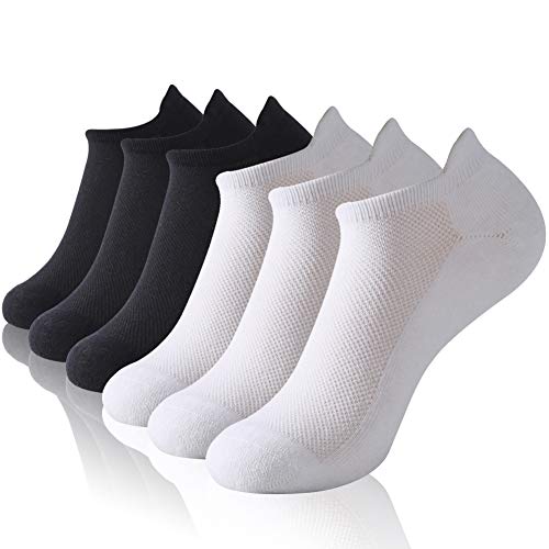Book Cover Ankle Athletic Running Socks,Vive Bears Women's Cushioned Low Cut Tab Socks Cotton Golf Socks