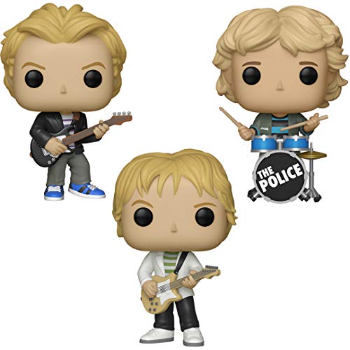 Book Cover Funko Rocks: Pop! The Police Collectors Set - Sting, Andy Summers, Stewart Copeland