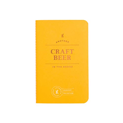 Book Cover Letterfolk Craft Beer Passport – Pocket-Sized Beer Tasting Book (3.5