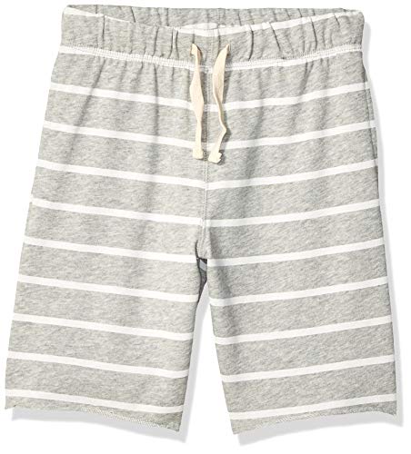 Book Cover The Children's Place Boys' French Terry Active Shorts Heather/T Smoke, X-Small (4) US