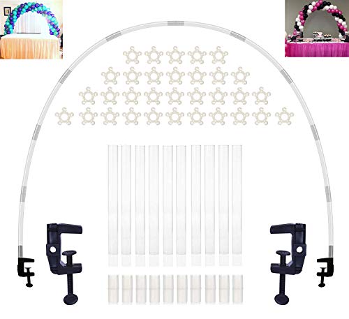 Book Cover Table Balloon Arch Kit Adjustable for Different Table Sizes Ideal for Birthday, Wedding, Baby Shower Party Balloon Backdrop