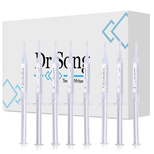 Book Cover Dr Song Teeth Whitening Gel Refill 8x Syringes Universal 35% Carbamide Peroxide (XL)
