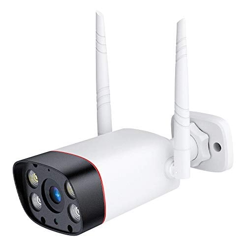 Book Cover SDETER WiFi Outdoor Security Camera, 1080P Colorful Night Vision CCTV Camera, Two-Way Audio, Motion Detection, Wireless 2.4G IP Waterproof Surveillance System