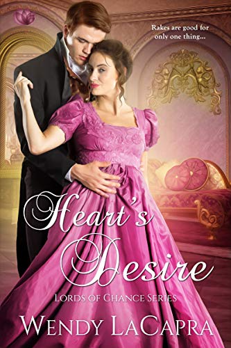 Book Cover Heart's Desire (Lords of Chance Book 2)